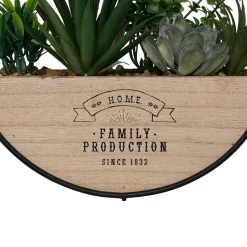 Vaso suspenso com planta artificial KRIST 20cm