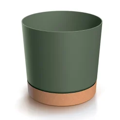 Vaso TUBO PM verde 15cm