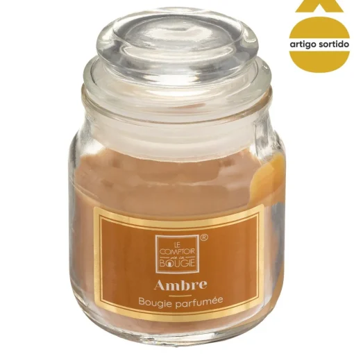 Vela perfumada em copo vidro