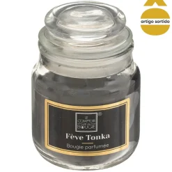 Vela perfumada em copo vidro