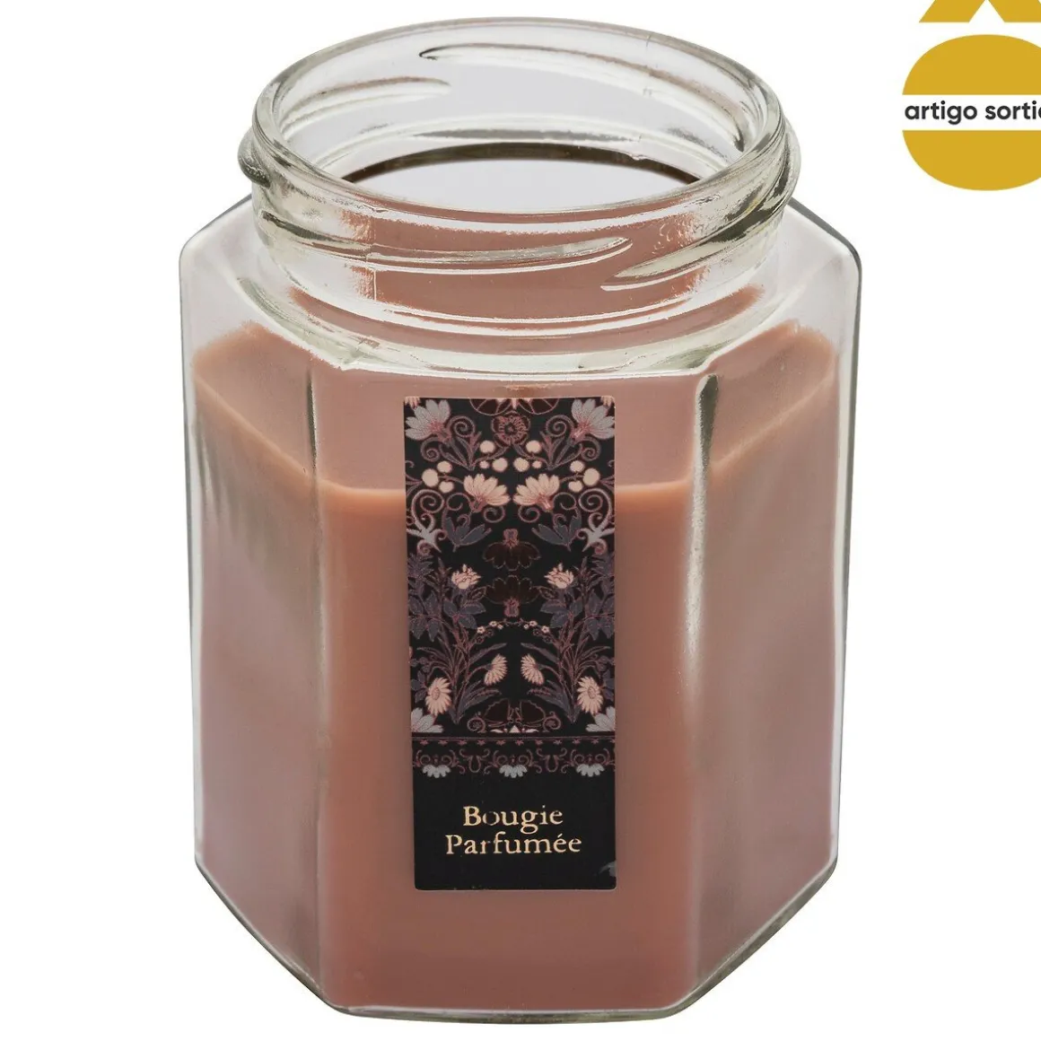 Vela perfumada em frasco vidro LIT