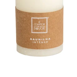 Vela perfumada PILAR de baunilha 10cm