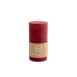 Vela perfumada PILAR de frutos vermelhos 14cm