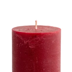 Vela perfumada PILAR de frutos vermelhos 14cm