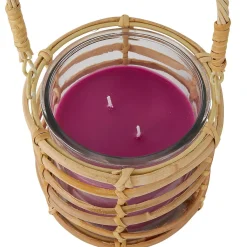 Vela perfumada YUCATAN com suporte 430g