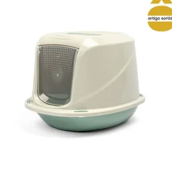 Wc para animal GALAXY DELUXE com porta, pega e filtro