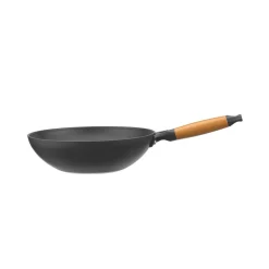 Wok com cabo madeira NATURA n.28