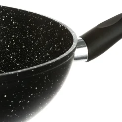 Wok de alumínio efeito pedra CARACTÈRE 28cm