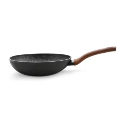 Wok OSLO com cabo em madeira 28cm